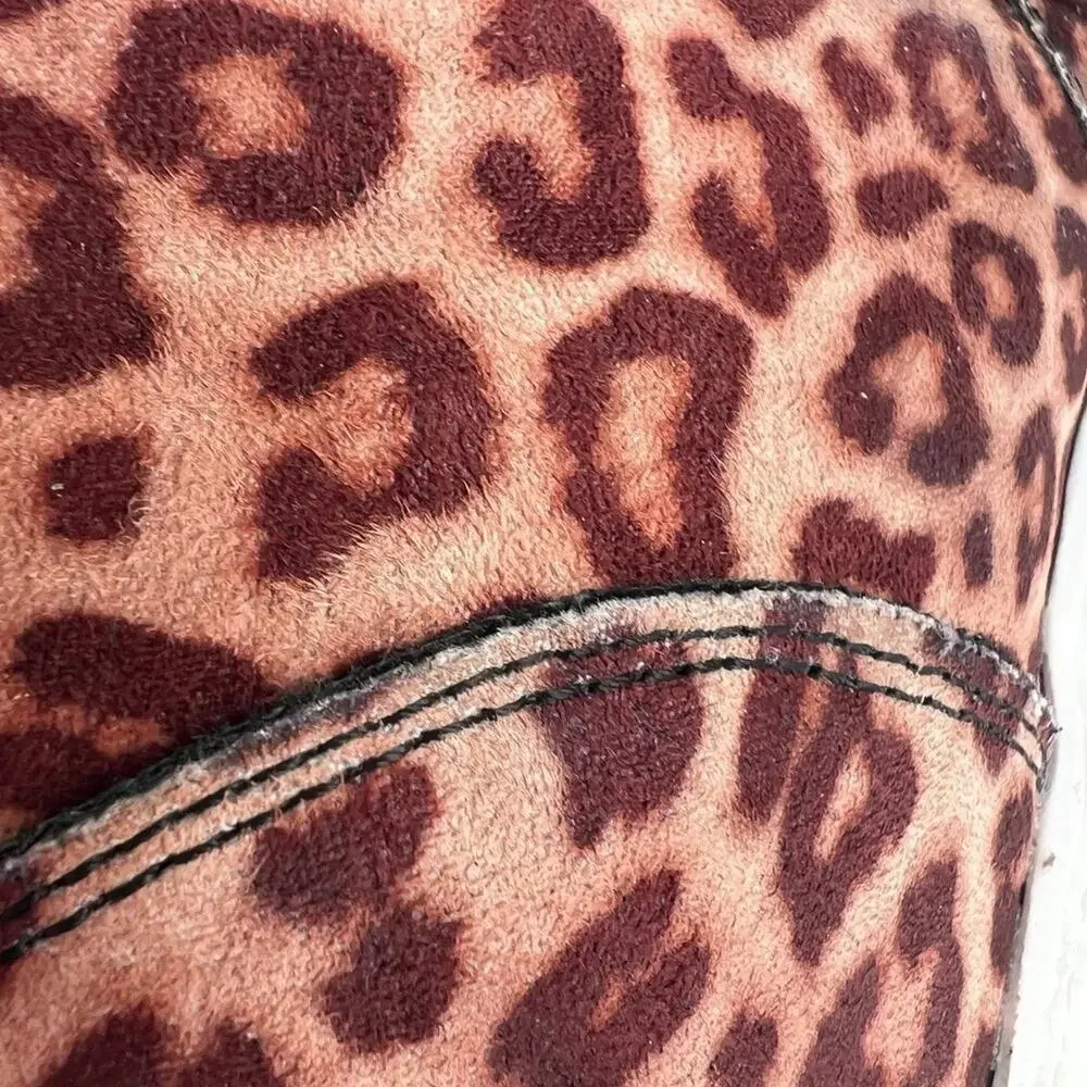 Soda Girls Animal Print Fashion Sneakers, Girls size 13.5